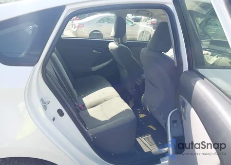 2012 Toyota Prius Three from USA, damaged, VIN JTDKN3DU5C5487115